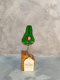 Decoratiune Sticla Tiffany-Avocado