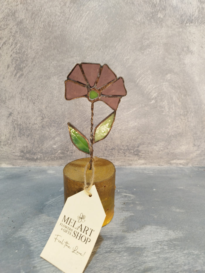 Decoratiune Sticla Tiffany-Flower