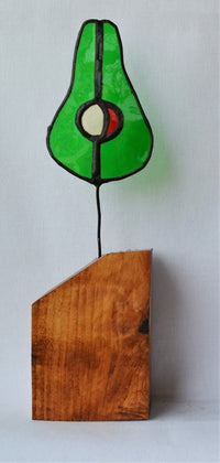 Decoratiune Sticla Tiffany-Avocado